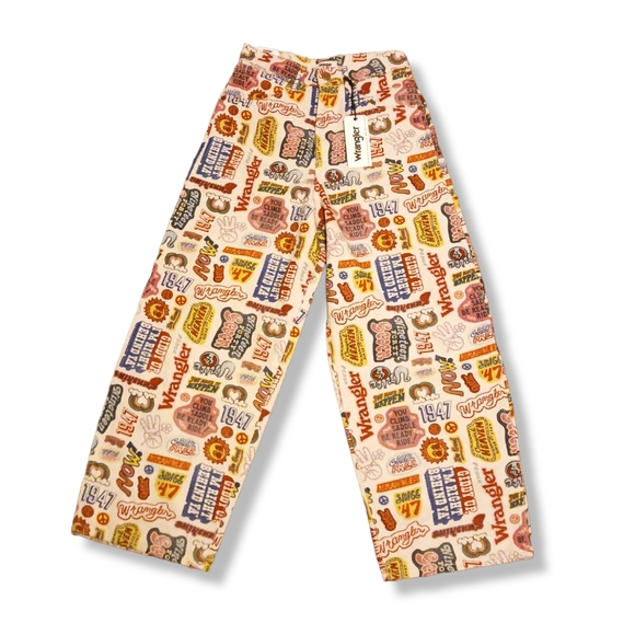 Free people wrangler wide barrel jeans Outlet